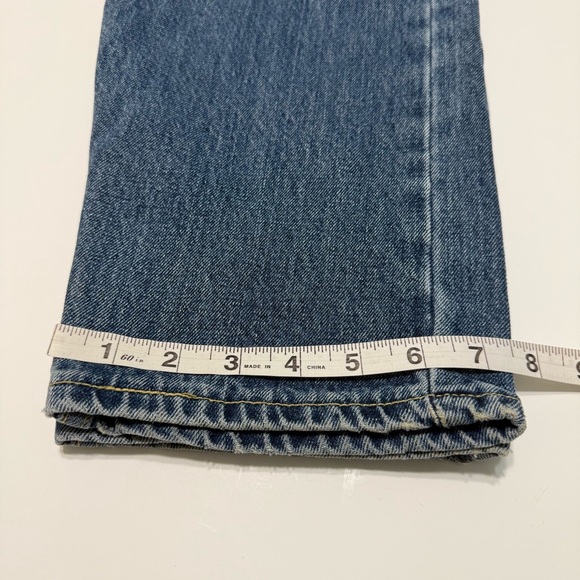 Levi's Silver Tab Jeans Straight Leg Women’s 11/12 Mid Rise 90s Y2K  Skater - Picture 13 of 13